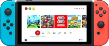 Nintendo Switch V2 2019 videoconsola portátil 15.8 cm (6.2") 32 GB Pantalla táctil Wifi Negro, Azul, Rojo