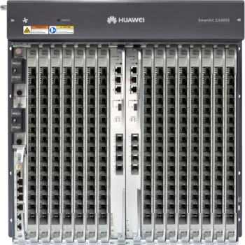 HUAWEI  OLT GPON OptiXAccess Carrier Class con 1 tarjeta de 16 puertos GPON, 15 ranuras, 2 Fuentes de alimentación DC, 11 UR