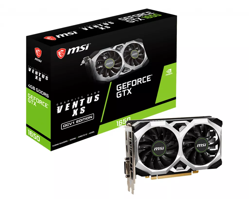 GEFORCE GTX 1650 D6 VENTUS XS OCV1