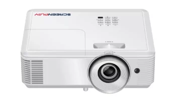 ScreenPlay MULTIMEDIA PROJECTOR, 4000 lúmenes ANSI, DLP, 1080p (1920x1080), 30000:1, 16:9, 711.2 - 7620 mm (28 - 300")