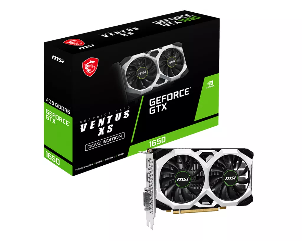 GTX 1650 D6 VENTUS XS OCV3