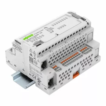 WAGO  Controlador compacto 100; 8DI 4DO 2AI 2NI1K/PT1K 1RS485; 2 x ETHERNET; SD