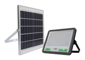 JWJ  Reflector con Panel Solar 200 W /  Batería 3.2  V CD / T.C.C. 6 500 K / IP66.