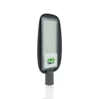 JWJ  Luminaria LED con Fotocelda 150 W/ 100 - 265 V CA ~50/60 Hz / Color Blanco/ Dimensiones 525 x 215 x 78 mm / Ángulo de Luz 135°.