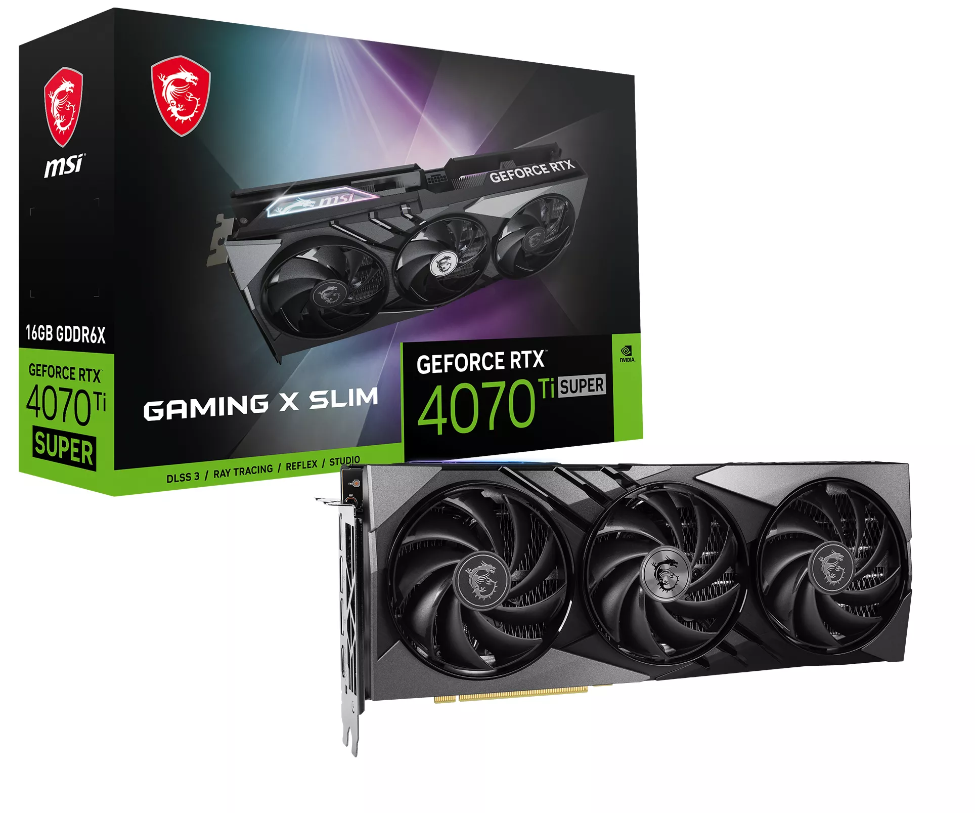 RTX 4070 TI SUPER 16G GAMING X SLIM