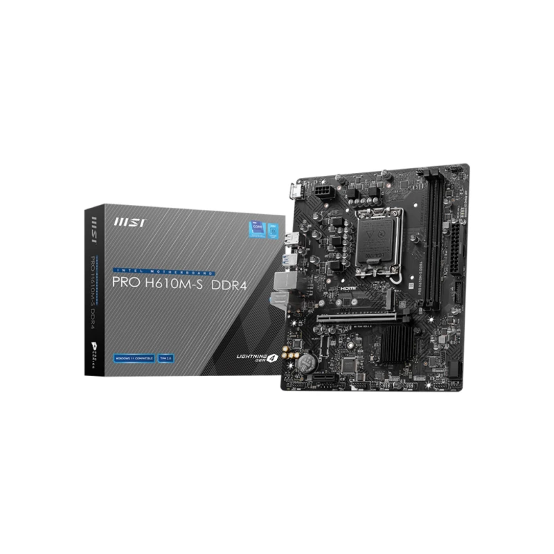 PRO H610M-S DDR4