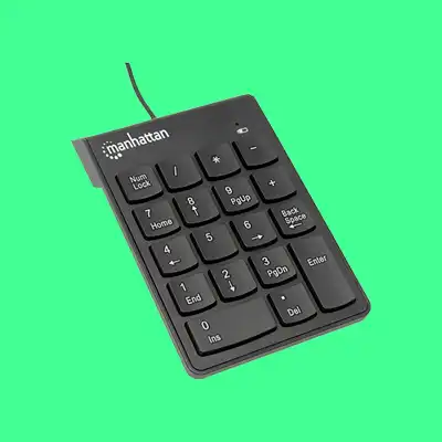 Teclados numéricos