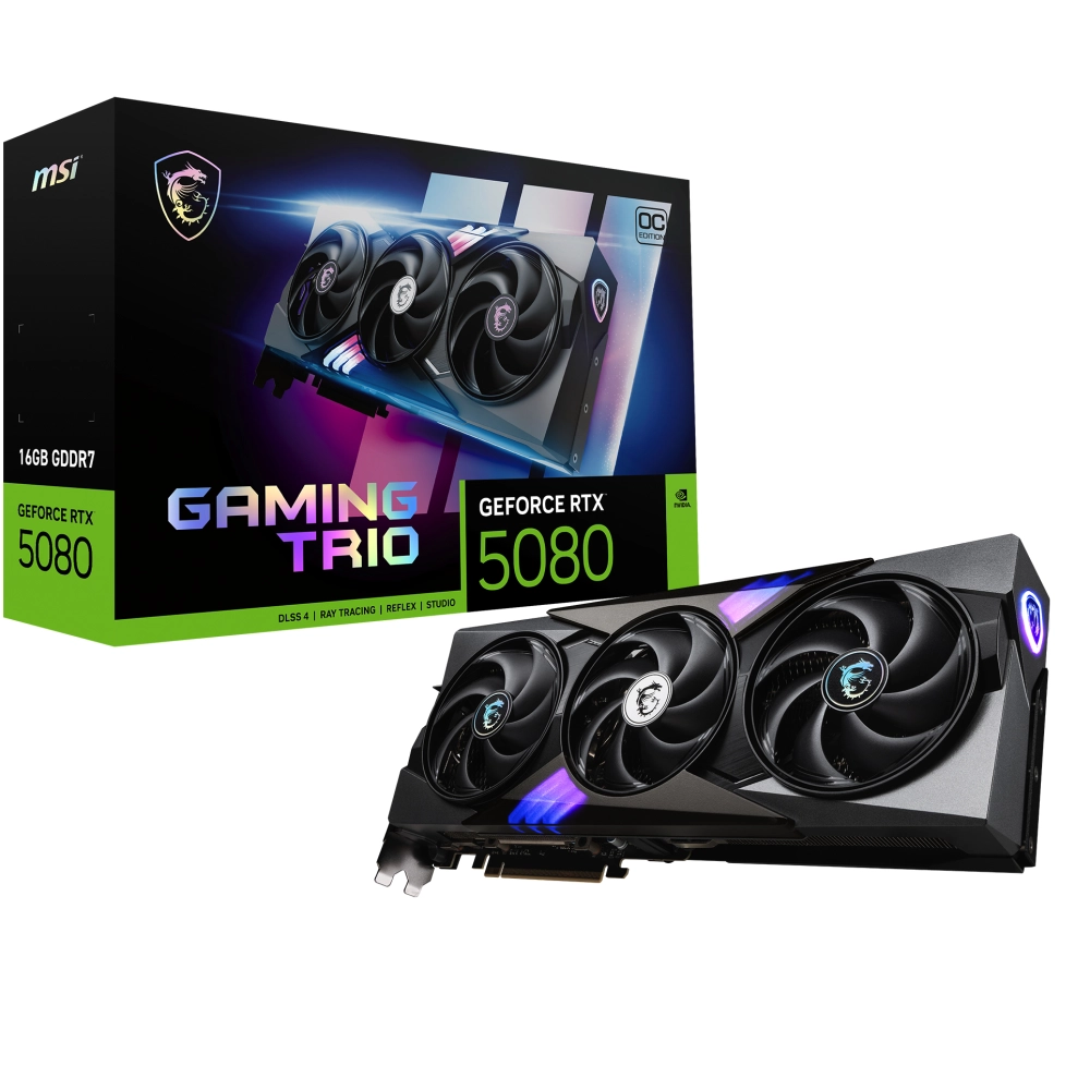 GEFORCE RTX 5080 16G GAMING TRIO OC