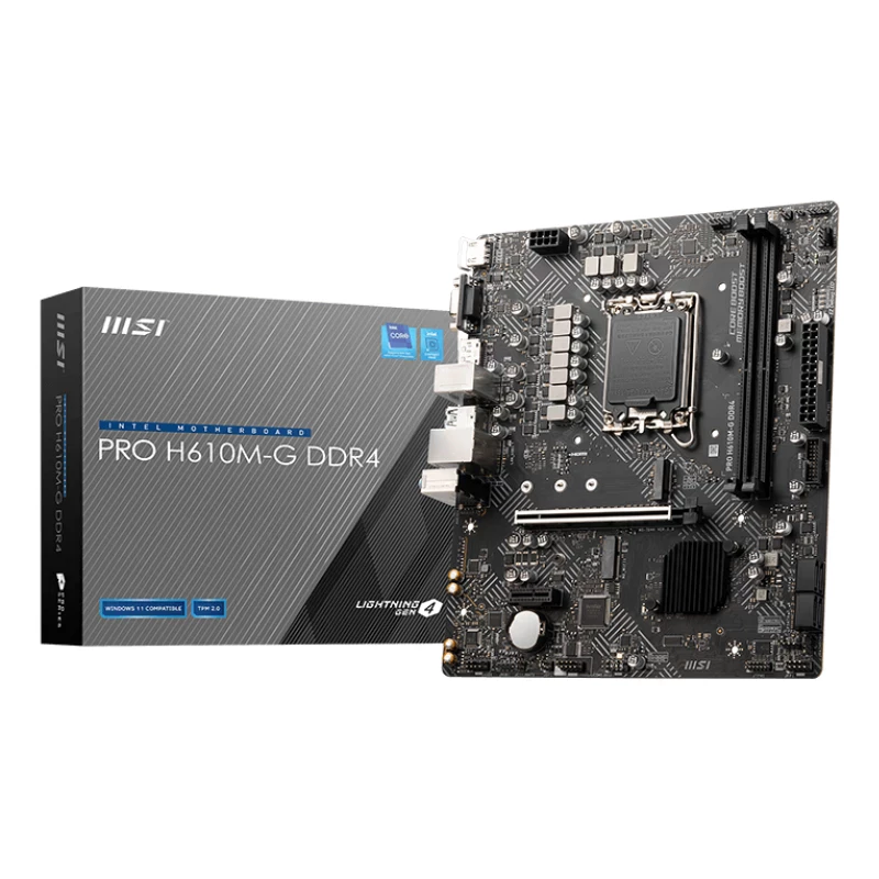 PRO H610M-G DDR4